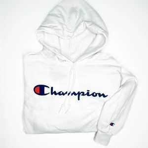 White Champion Hoodie NWT
